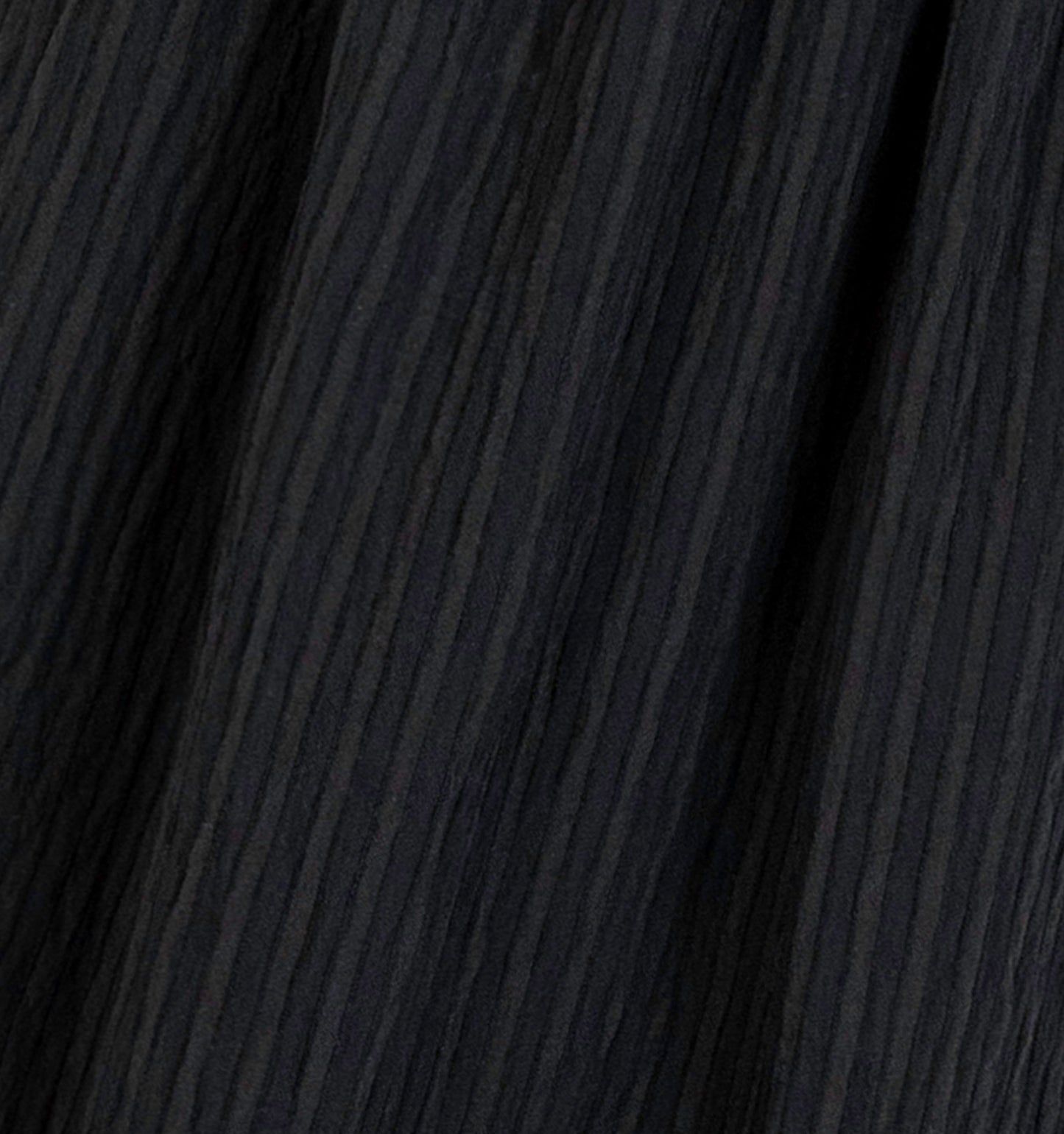 The Cosima Nap Dress - Black Tonal Seersucker