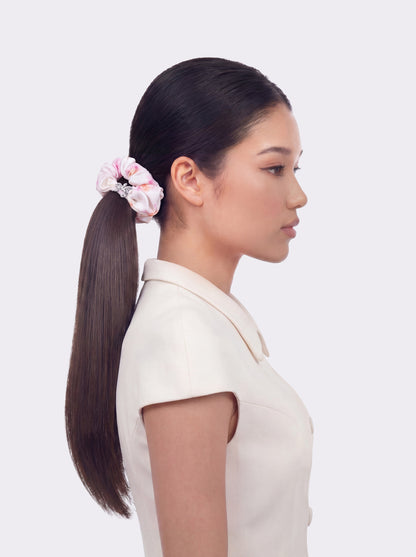Novella Logo Floral Hair Tie