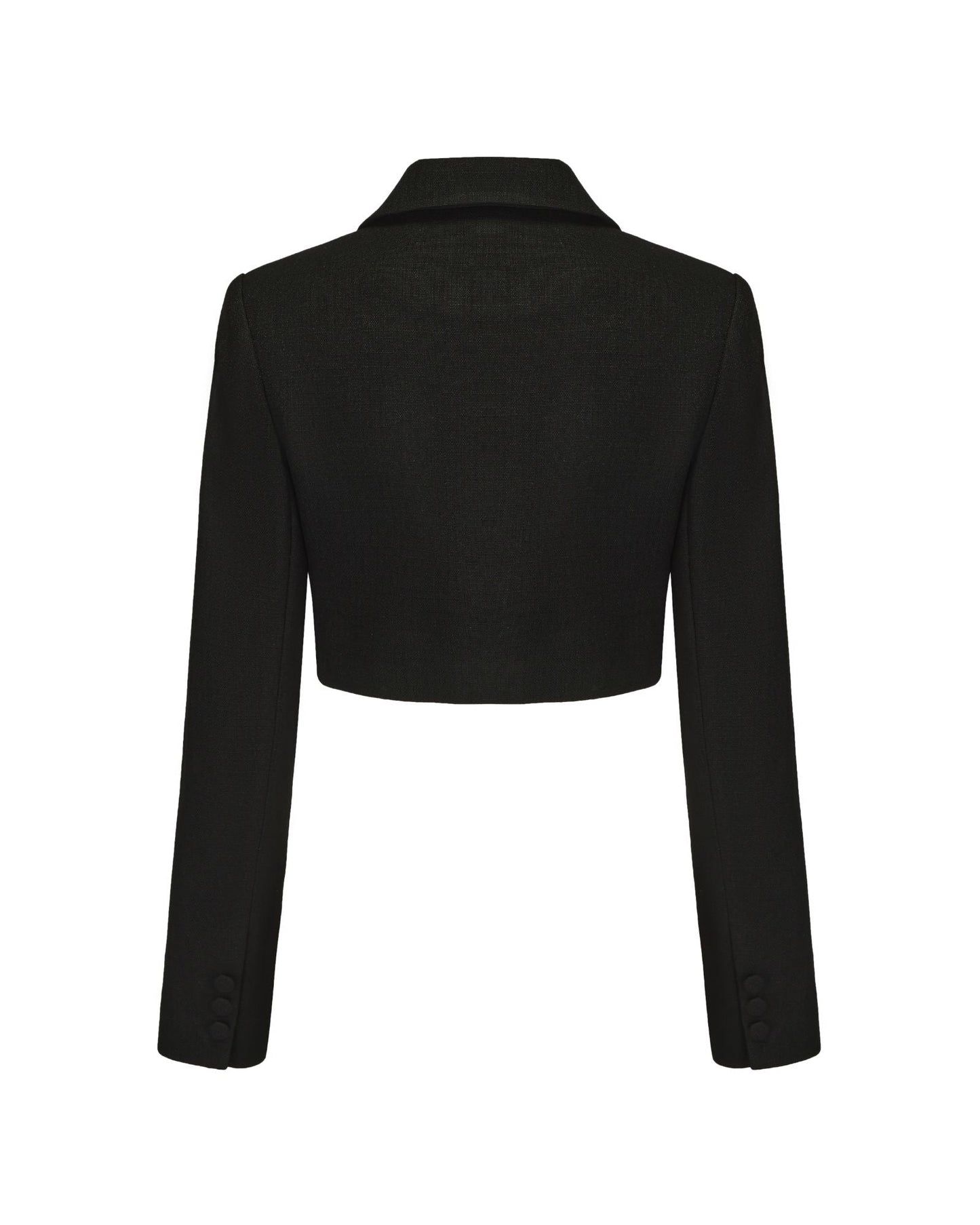 Tatiana Crop Blazer (Black)