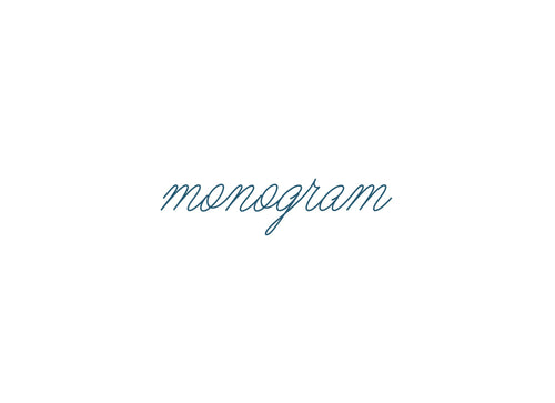 Monogram Fee $60