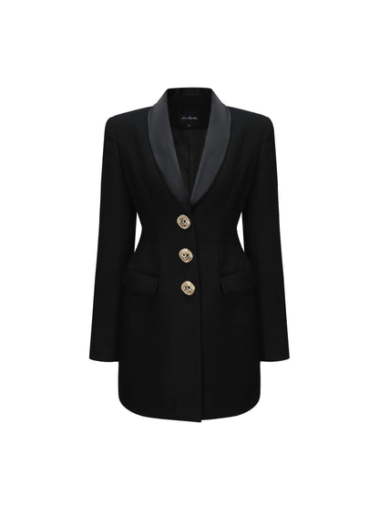 Sasha Suit Jacket (Black) (Final Sale)