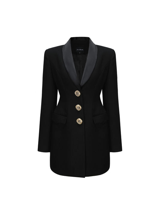 Sasha Suit Jacket (Black) (Final Sale)