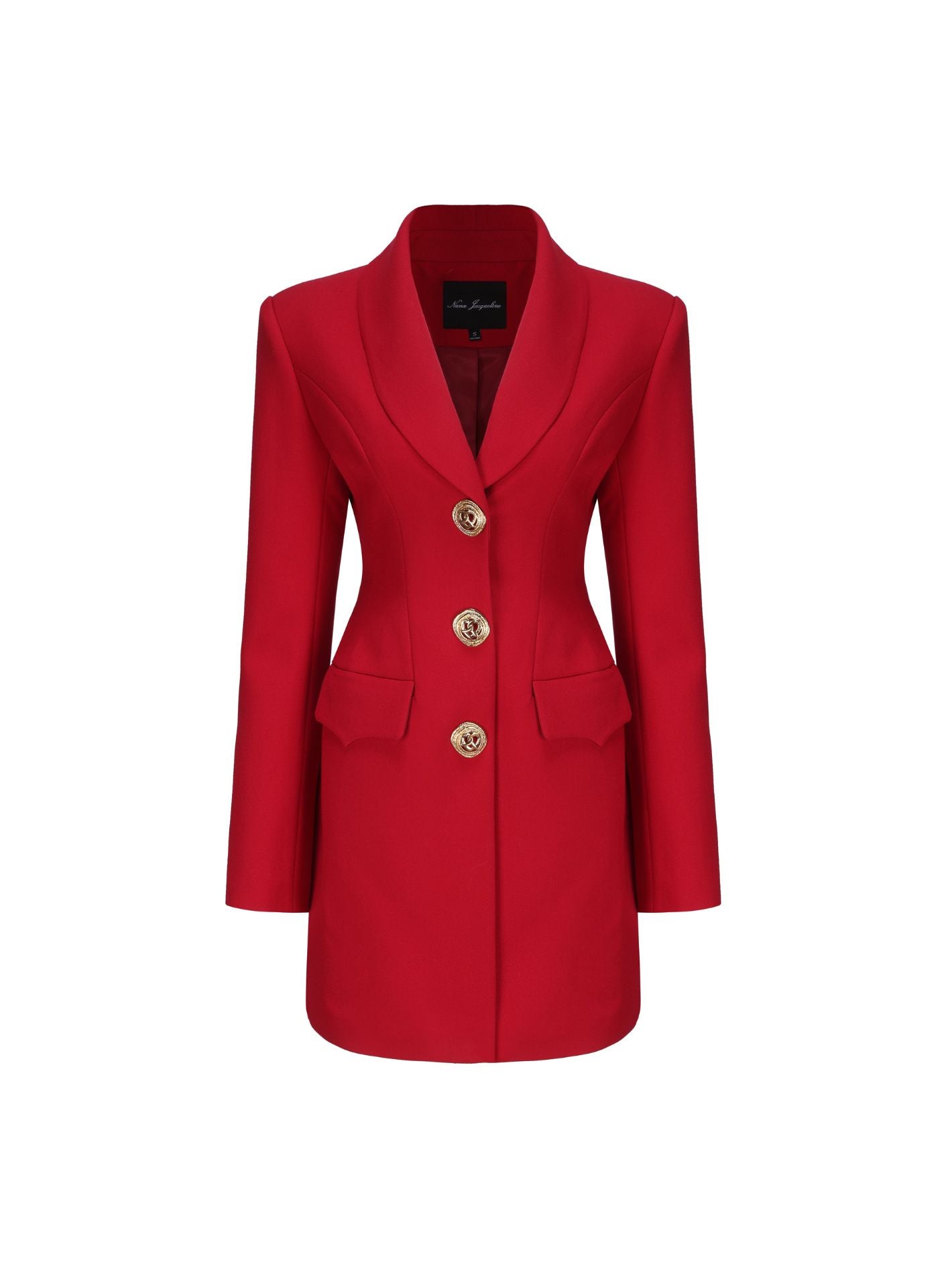 Sasha Suit Jacket (Red) (Final Sale)