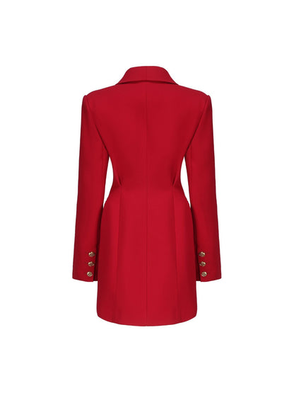 Sasha Suit Jacket (Red) (Final Sale)