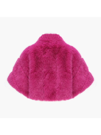 Sophia Fur Coat (Pink) (Final Sale)