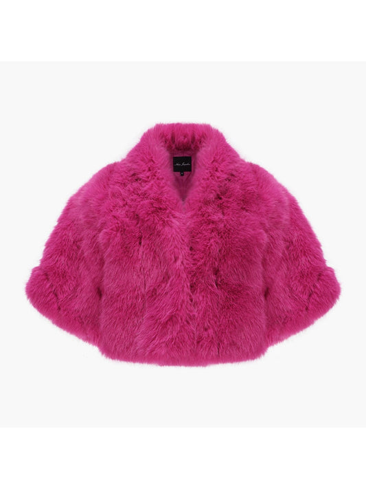 Sophia Fur Coat (Pink) (Final Sale)