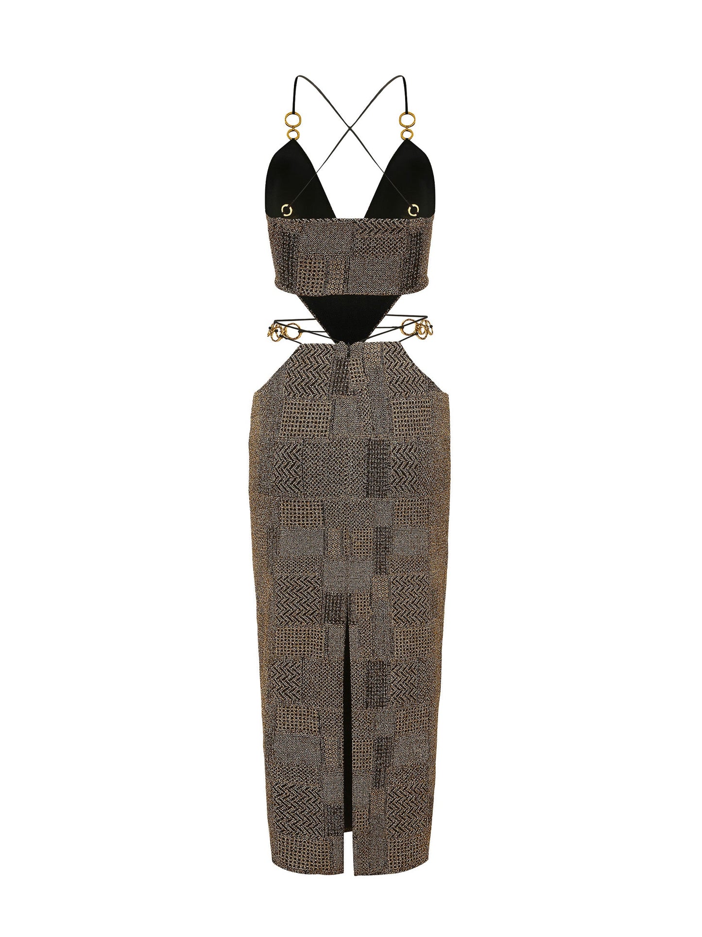 Omaira Dress (Gold) (Final Sale)